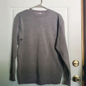 Shein grey sweatshirt long sleeve size L